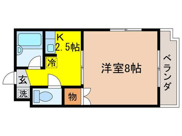 ティファニーの物件間取画像